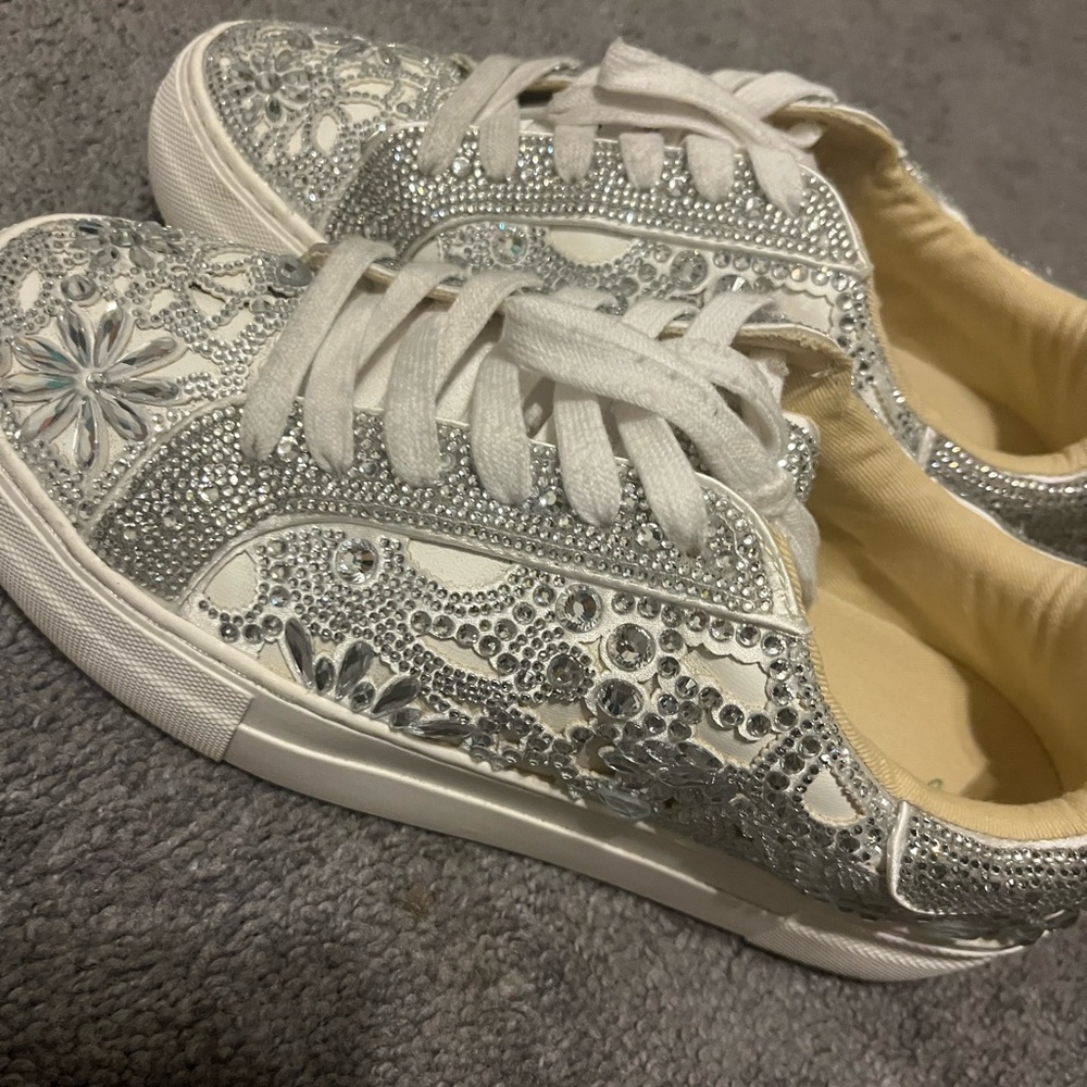 Betsy Johnson BeDazzled Sneakers